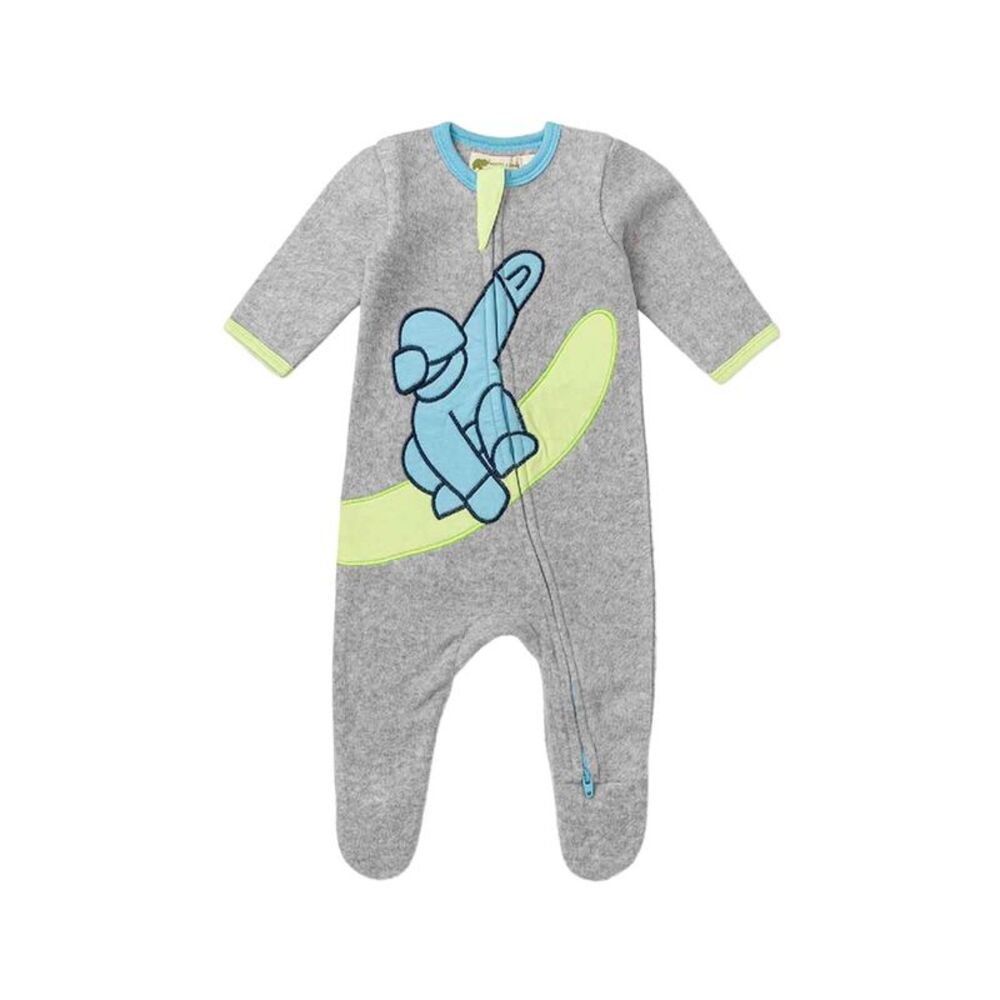 Monica + Andy  Fleece Zipper One-Piece